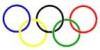 Olimpiai logó (egymásba fonódó öt karika)